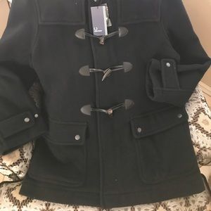 New ‘Male’ Wool hooded BlackJacket by Fred Perry.